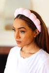 Ballerina Pink Terry Cloth Skincare Headband