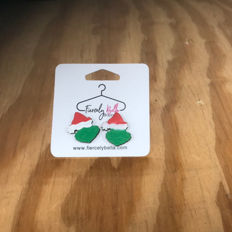 'Mean One' Earrings