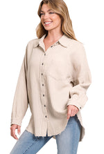 Raw Edge 'GIANETTA' Shirt