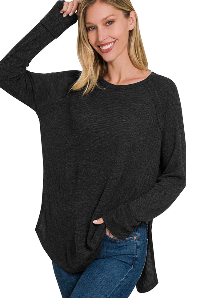Waffle 'MAYA' Top
