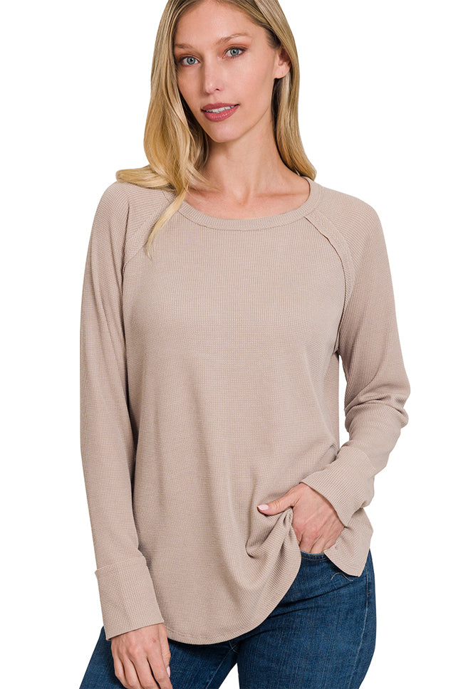 Waffle 'MAYA' Top