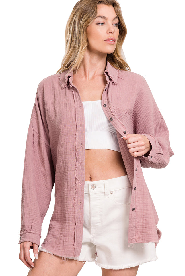 Raw Edge 'GIANETTA' Shirt