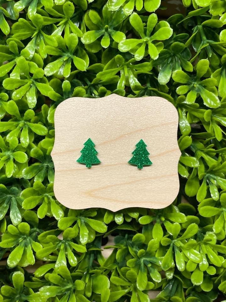 Christmas Tree Holiday Earring