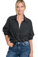 Raw Edge 'GIANETTA' Shirt