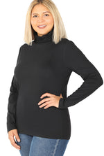 *FINAL SALE* Basic 'Simonetta' Mock Neck Top