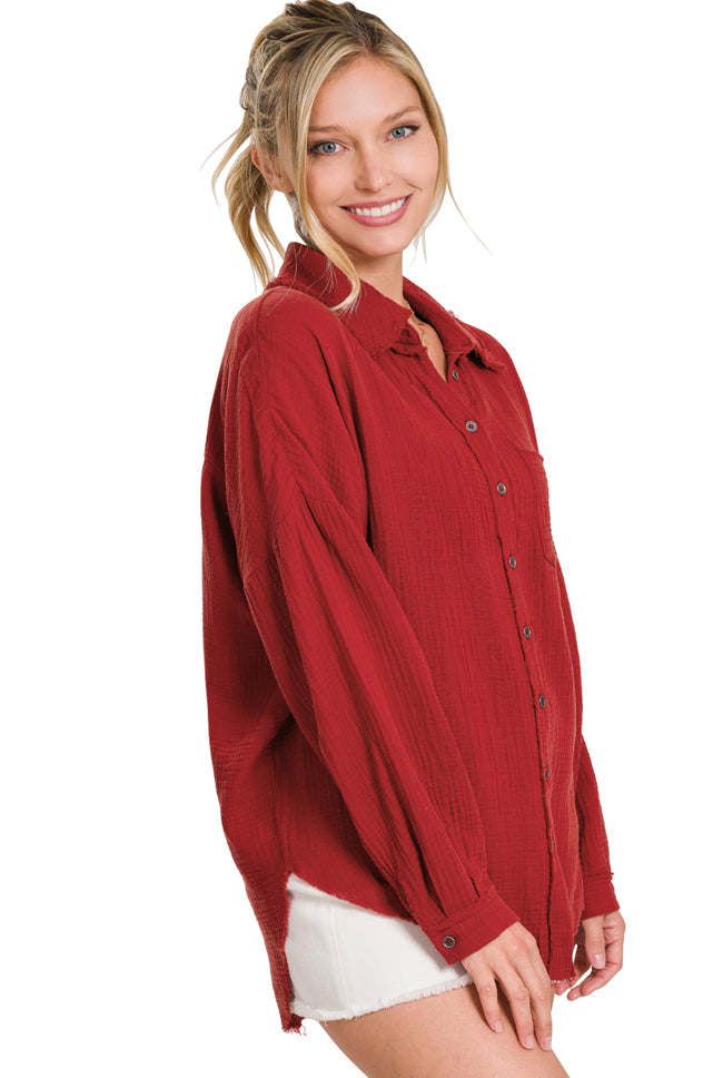 Raw Edge 'GIANETTA' Shirt