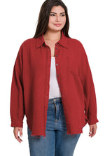 Raw Edge 'GIANETTA' Shirt