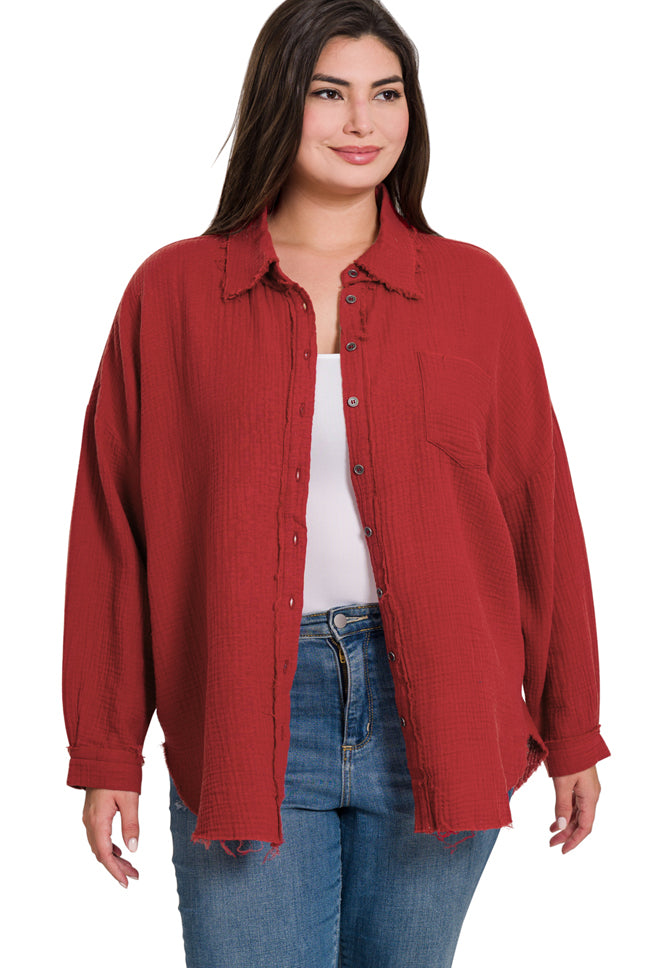 Raw Edge 'GIANETTA' Shirt