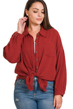 Raw Edge 'GIANETTA' Shirt
