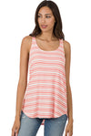 *FINAL SALE* Striped Sleeveless 'Nikki' Tank