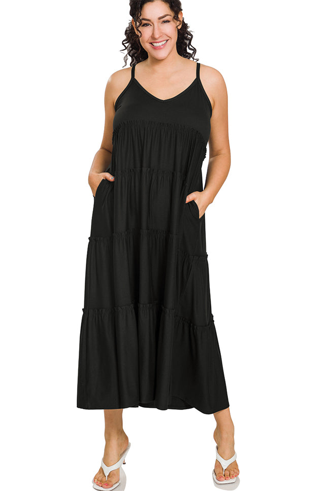 Cami Maxi Tiered Dress