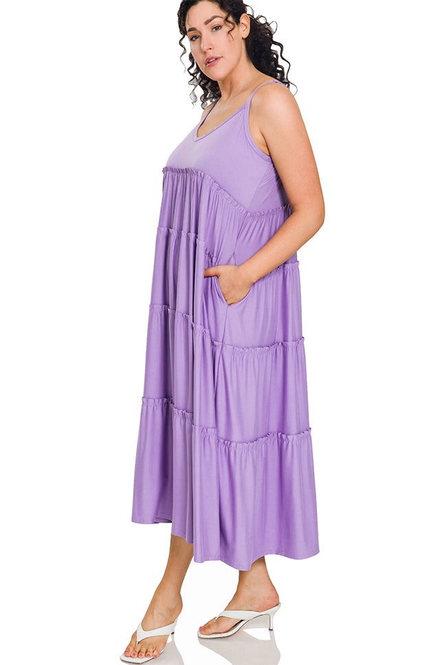 *FINAL SALE* Cami Maxi Tiered Dress