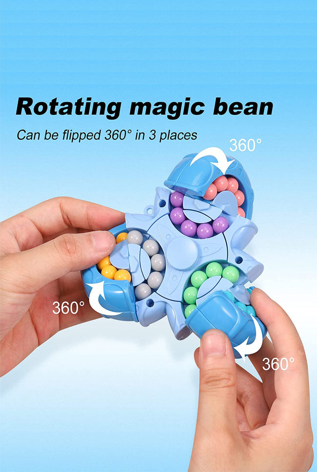 Magic Bean Double Flip Spinner Puzzle Toy