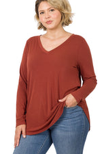 *FINAL SALE* V-Neck JESSICA Top
