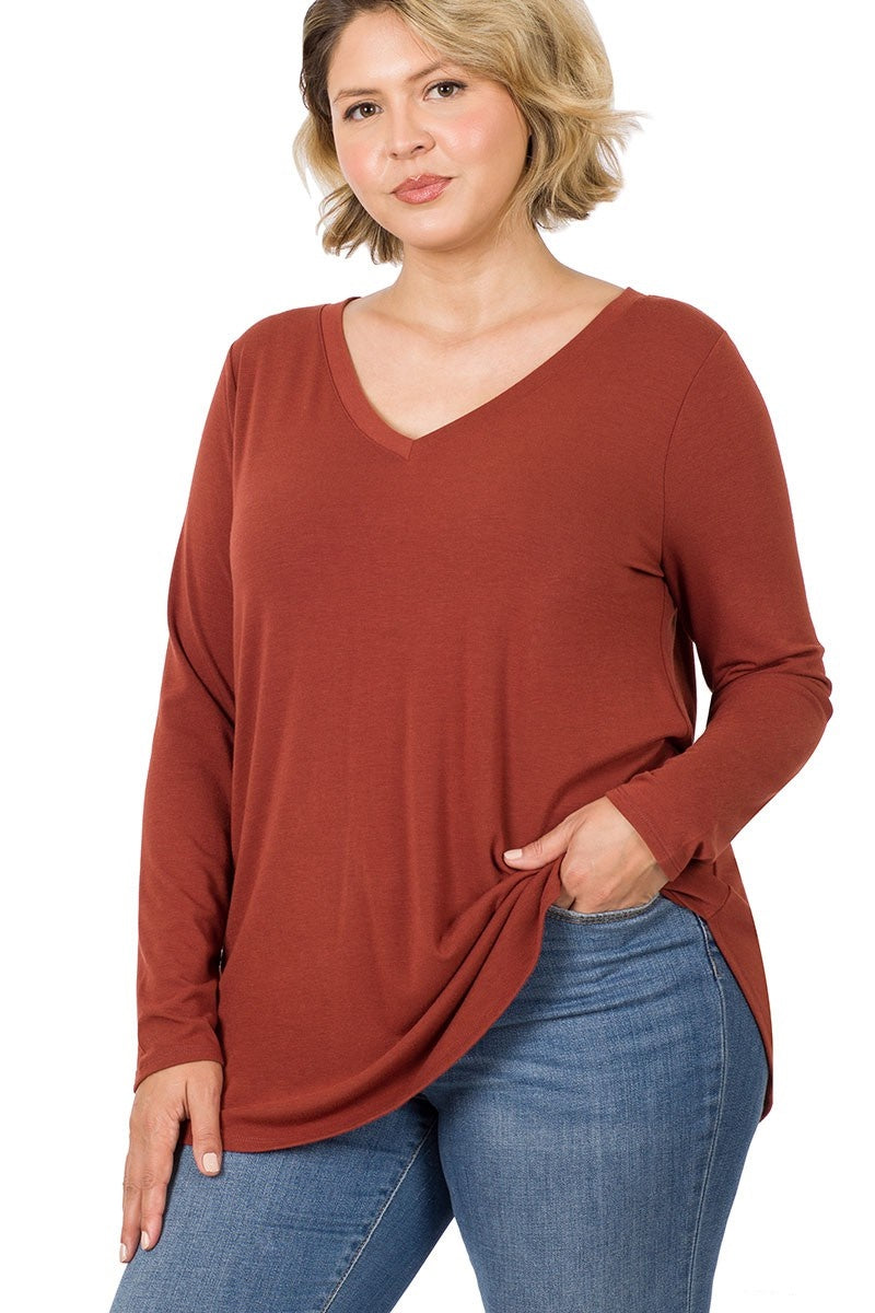 *FINAL SALE* V-Neck JESSICA Top