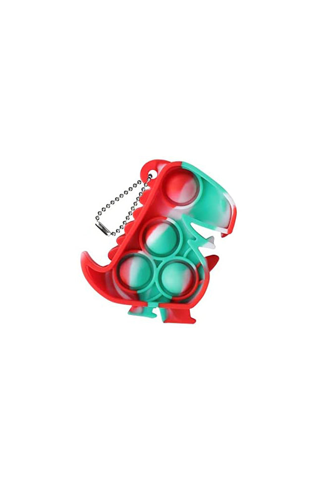 Pop It ~ Dinosaur Keychain