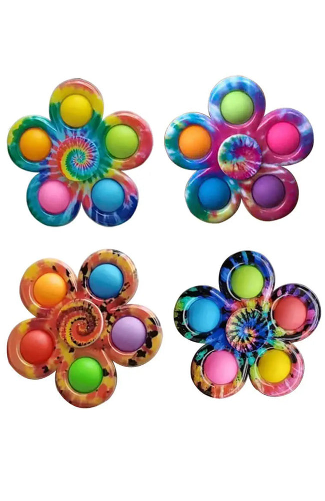 TieDye Pop It Spinner